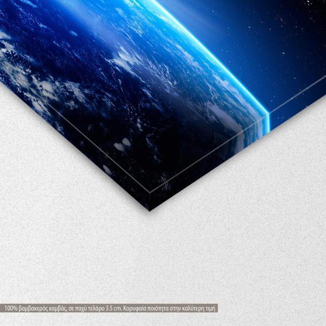 Canvas print Earth, 3 panels