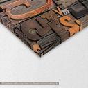 Πίνακας σε καμβά Wood type  I, δίπτυχος, λεπτομέρεια