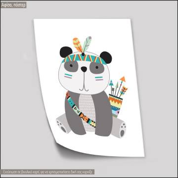 Tribal panda I, poster 2