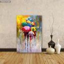 Canvas print Colors of rain