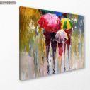 Canvas print Colors of rain, side
