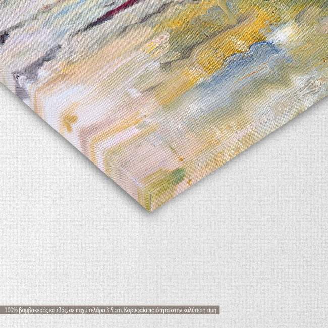 Canvas print Colors of rain, detail