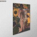 Canvas print Gypsies with sunflowers, Mueller O, side
