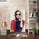 Canvas print Faces I
