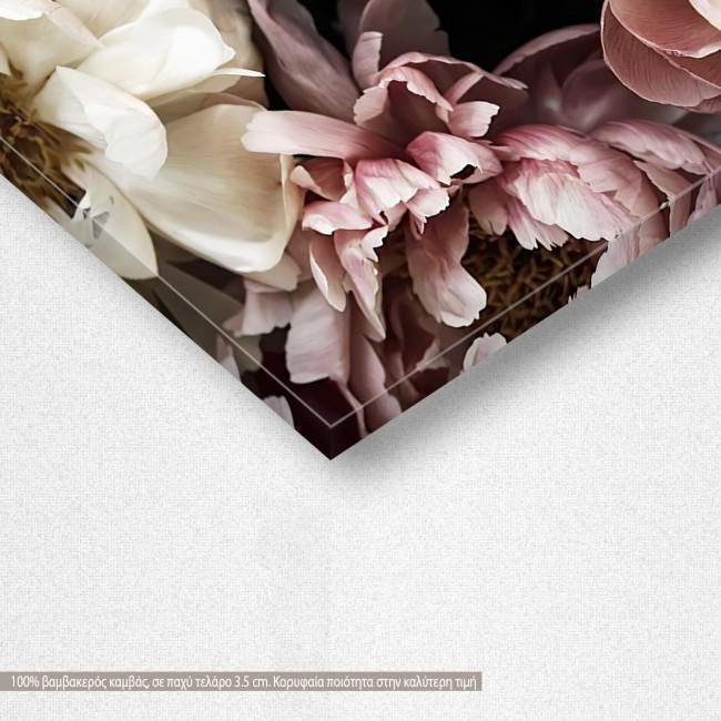 Canvas print Flower wall   I, detail