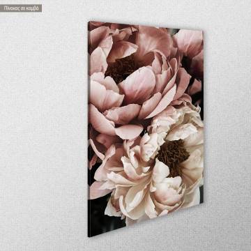 Πίνακας σε καμβά Flower wall II Όψη 1 2