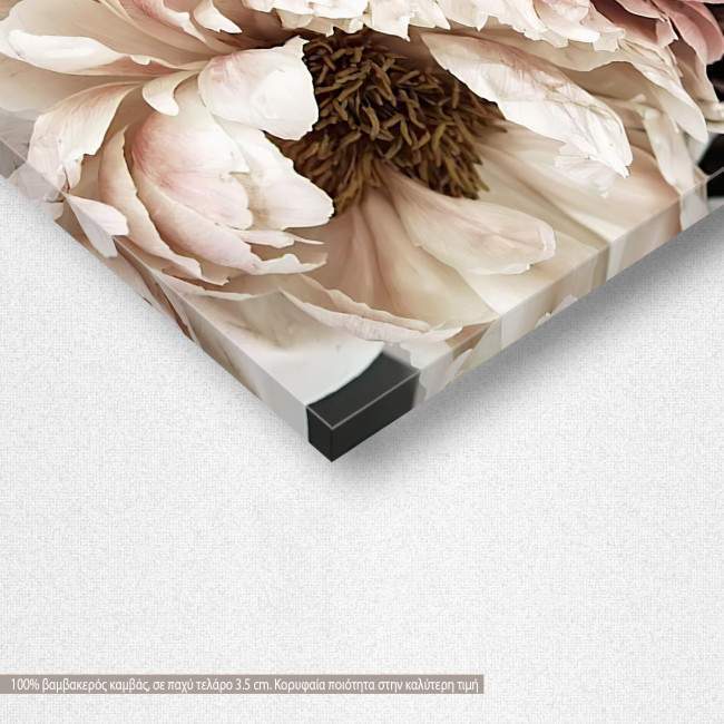 Canvas print Flower wall   II, detail