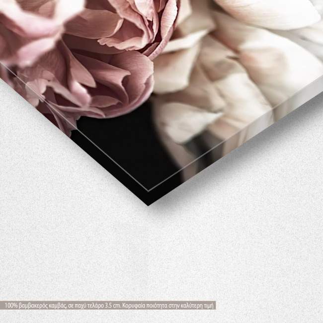 Canvas print Flower wall   III, detail