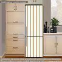 Fridge sticker stripes ecrou