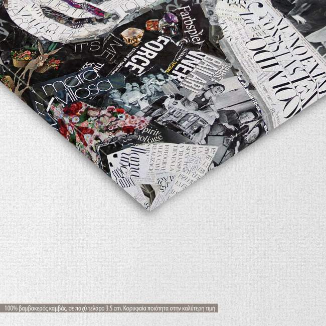 Canvas print Frida, Armas de Mujer, horizontal, detail