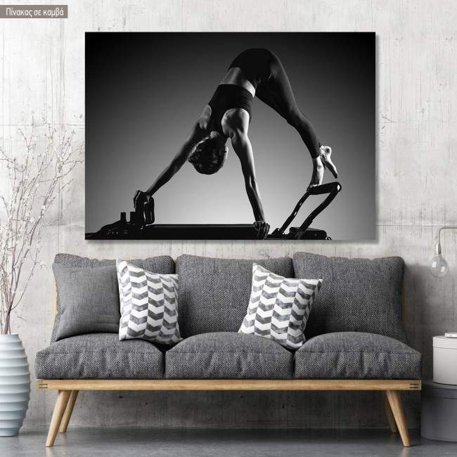 Canvas print  Pilates training