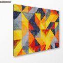 Canvas print Abstract geometric pattern, side