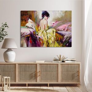 Canvas print   Nude girl portrait Framed canvas View 1 2