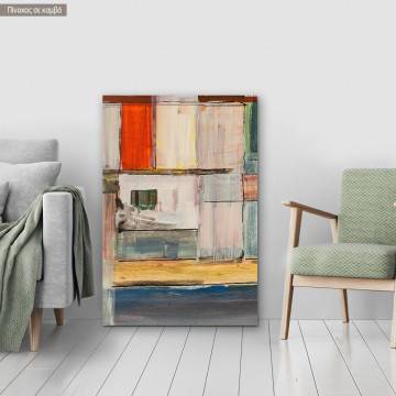 Canvas print Geometric Greece I vertical