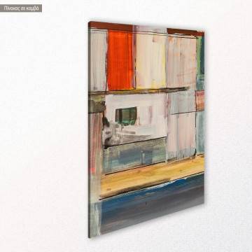 Canvas print Geometric Greece I vertical Framed canvas View 1 2