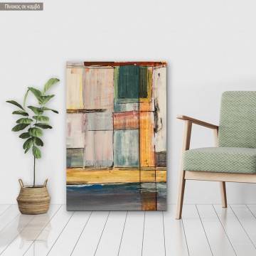 Canvas print Geometric Greece II, vertical