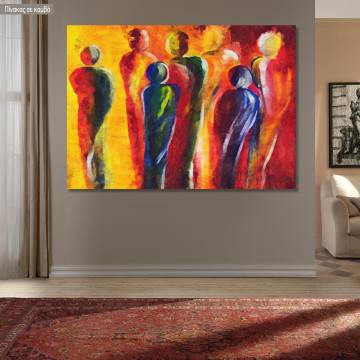 Canvas print Human forms