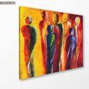 Canvas print Human forms, side