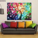 Canvas print Swirl tree