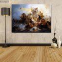 Canvas print Phaeton on the chariot of Apollo, Bertin N.