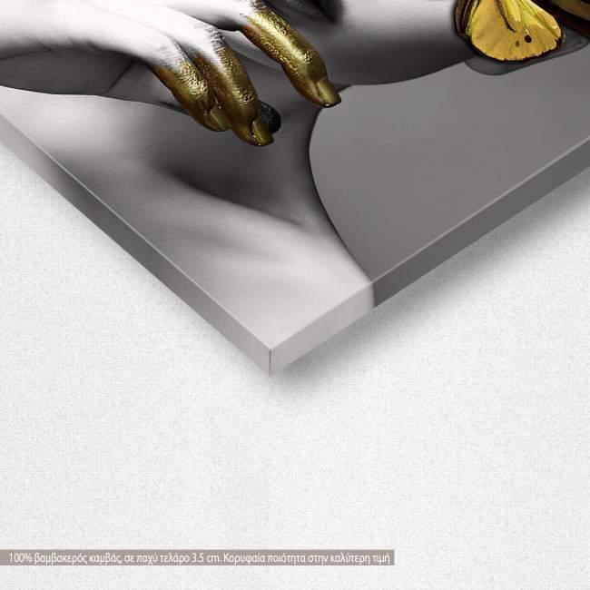 Canvas print Gold always shines, detail