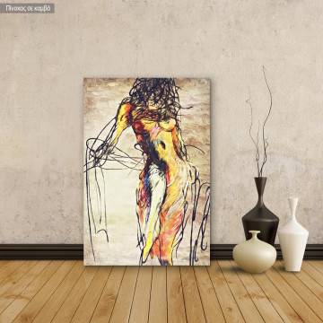 Πίνακας σε καμβά Nude model