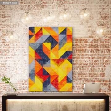 Canvas print Abstract geometric pattern
