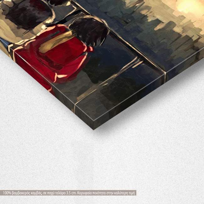 Canvas print A childhood memory, detail