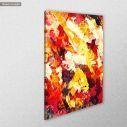 Canvas print Abstract selection impasto, side