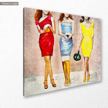 Πίνακας σε καμβά Femininity 2
