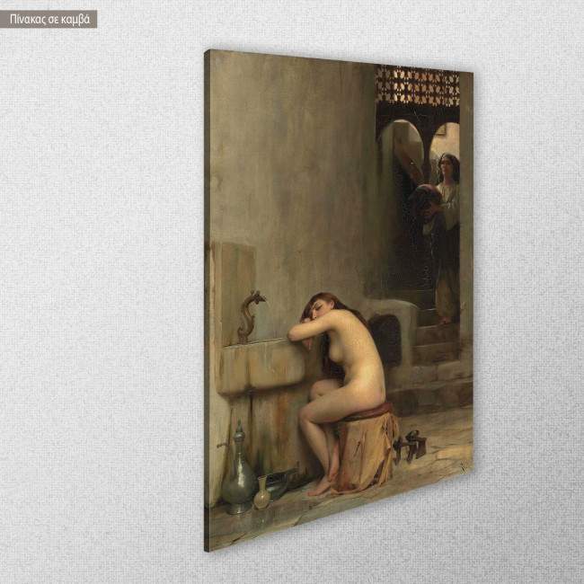 Canvas print Rest in the bathroom, Rallis