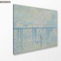 Canvas print  Charing cross bridge, Monet C, side