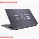 Laptop skin Think Plan Execute