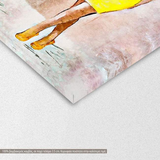 Canvas print Femininity, detail