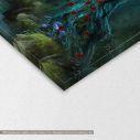 Canvas print Mystery river,  3 panels, detail
