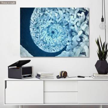 Canvas print DNA impression