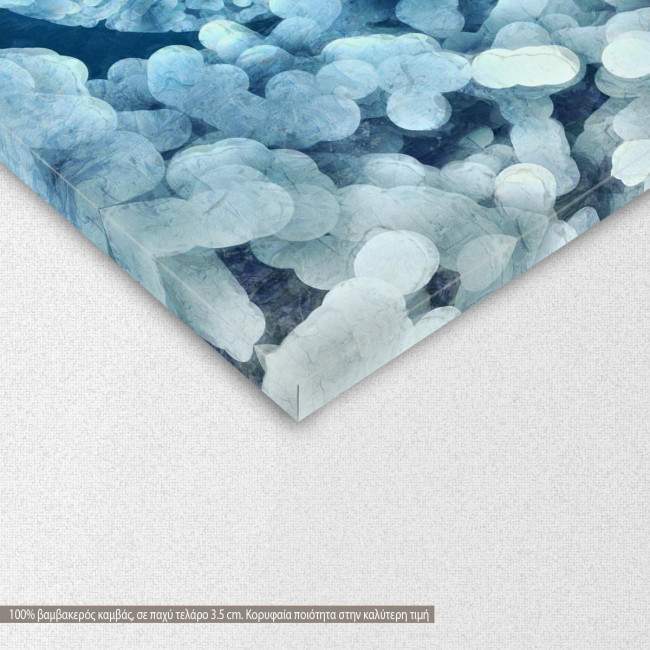 Πίνακας σε καμβά DNA impression, λεπτομέρεια