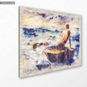 Canvas print The mermaid 2