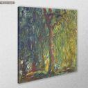 Canvas print Weeping willow, Monet C, side