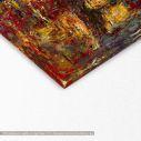 Canvas print The Japanese footbridge, Giverny, Monet C, detail