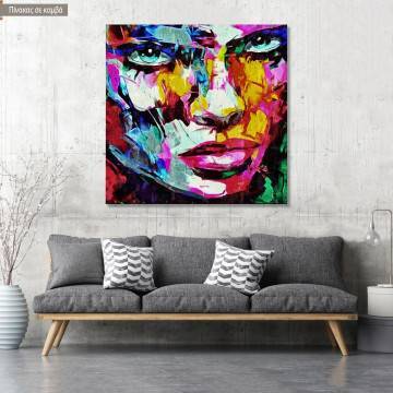Canvas print The look
