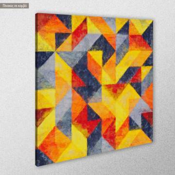 Πίνακας σε καμβά Abstract geometric pattern 2