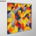 Canvas print Abstract geometric pattern, side