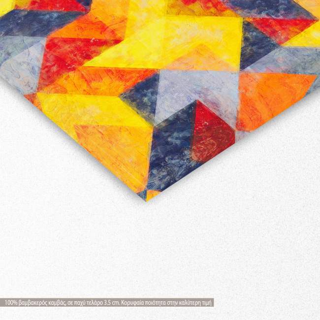 Canvas print Abstract geometric pattern, detail