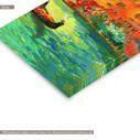 Canvas print Venice, Italy, oil painting,  3 panels