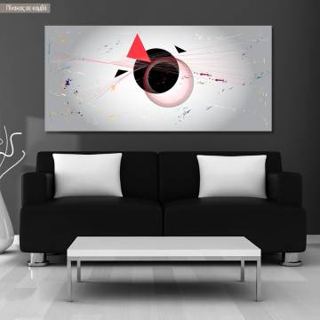 Canvas print  Circles dome abstraction