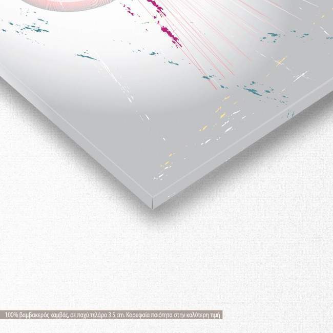 Canvas print  Circles dome abstraction, detail