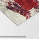 Canvas print Abstract Red, detail
