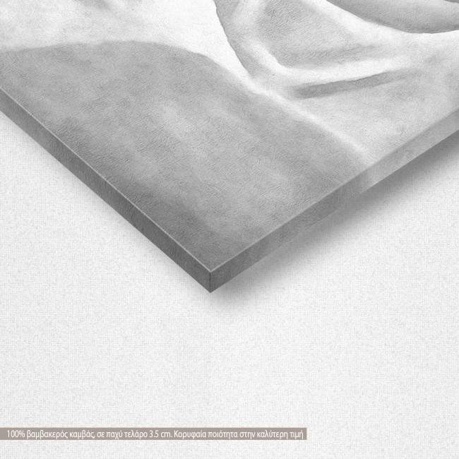 Canvas print Your lips, detail