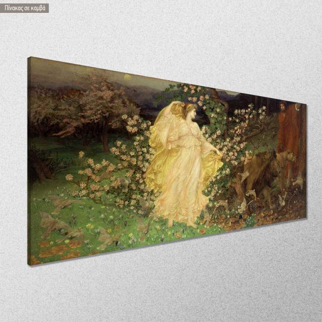 Canvas print Venus and Anchises, Richmond W. B, side